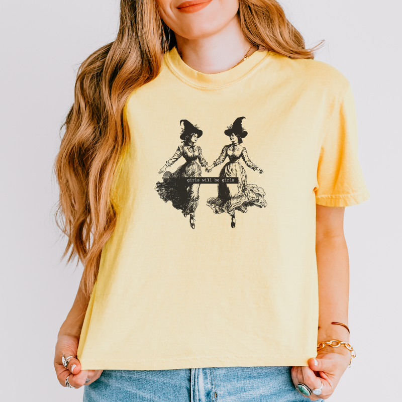 Witches Crop Top | Girls will be girls