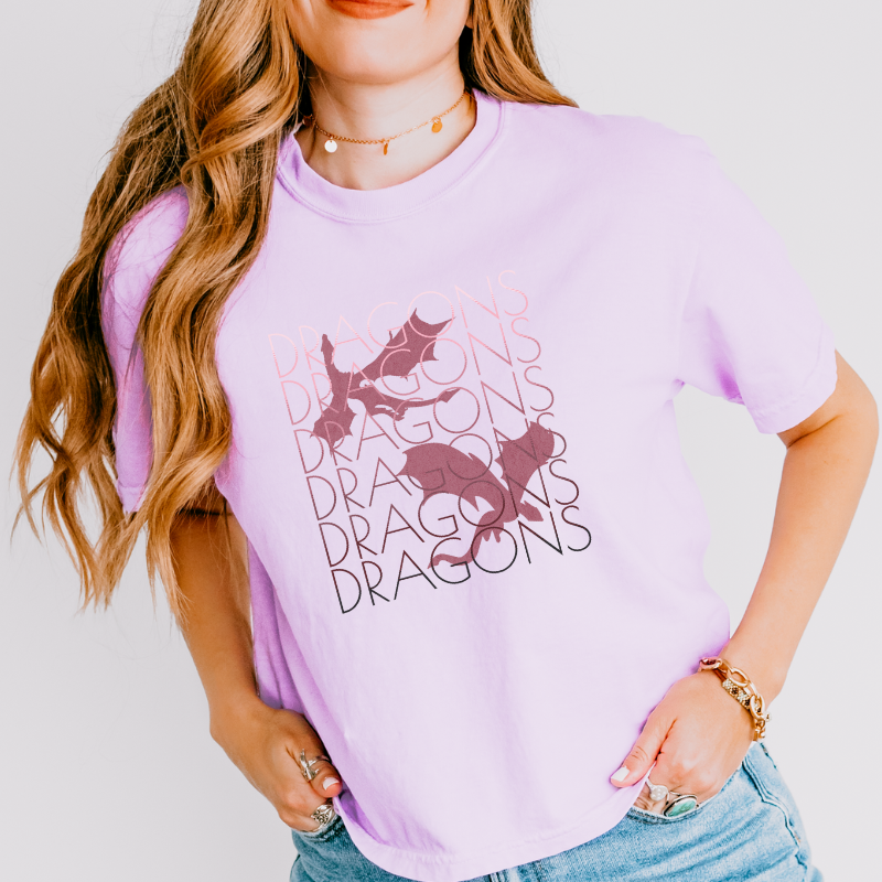 Dragons Crop Top
