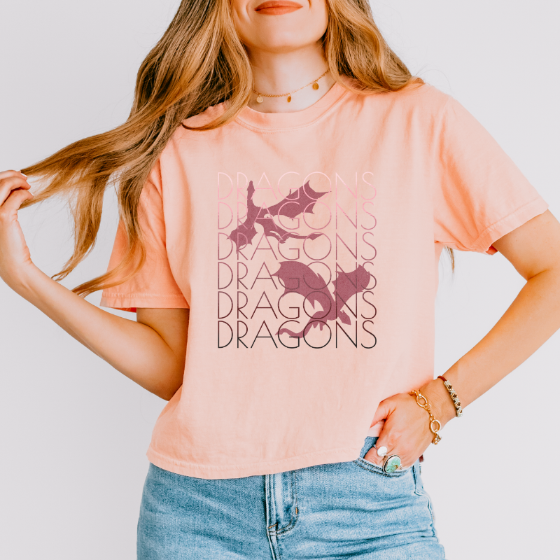 Dragons Crop Top