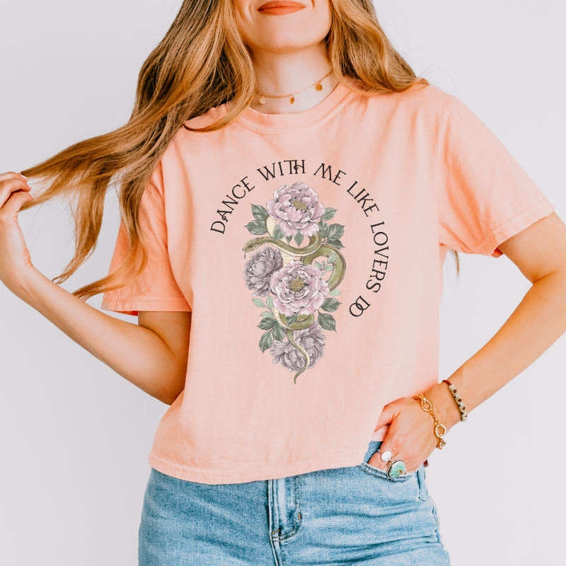 Dance with Me  Crop Top | The Serpent and the Wolf