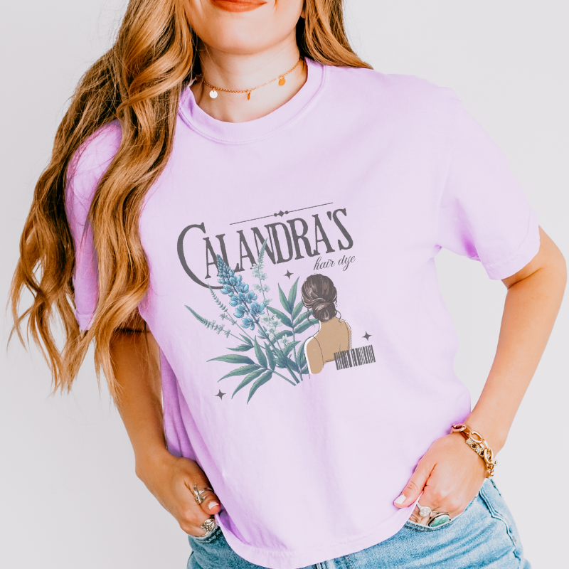 Calandra Hair Dye Crop Top | Shield of Sparrows