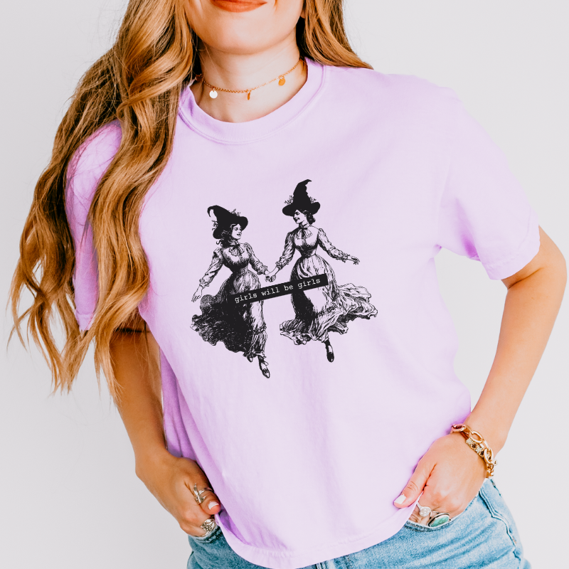 Witches Crop Top | Girls will be girls