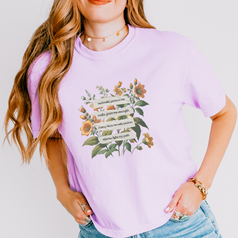 Prayers Crop Top | The Road of Bones