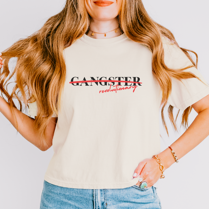 Gangster Crop Top | A Forbidden Alchemy
