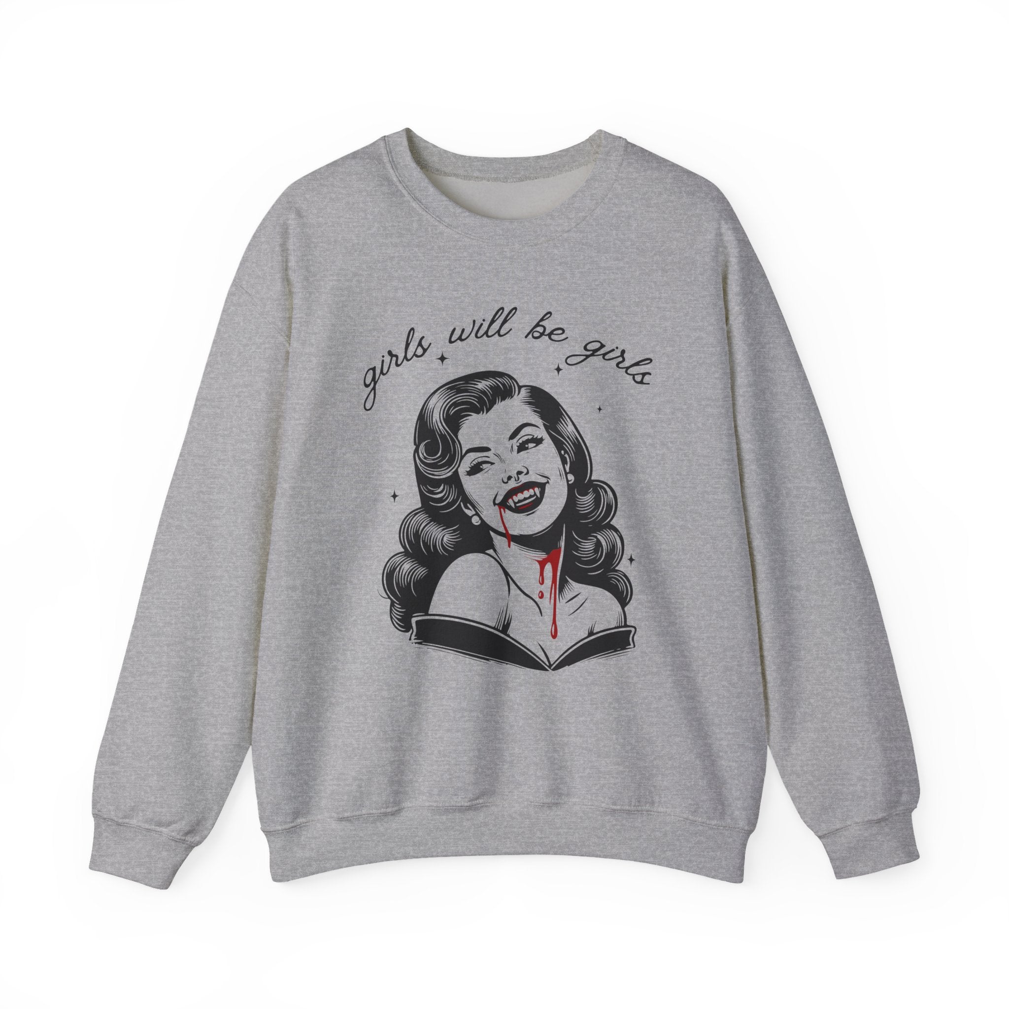 Vampire Sweatshirt | Girls Will Be Girls