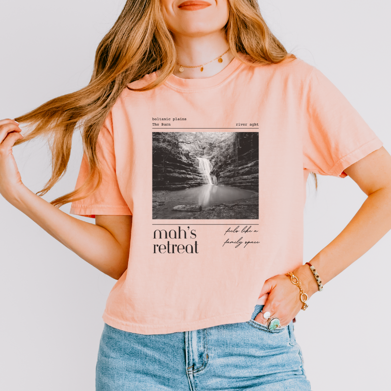Mah's Retreat Crop Top | When the Moon Hatched
