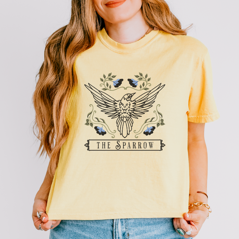 The Sparrow Crop Top | Shield of Sparrows