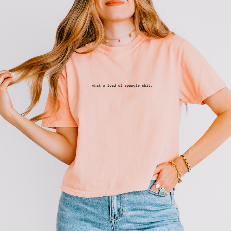 Spangle Shit Crop Top | When the Moon Hatched