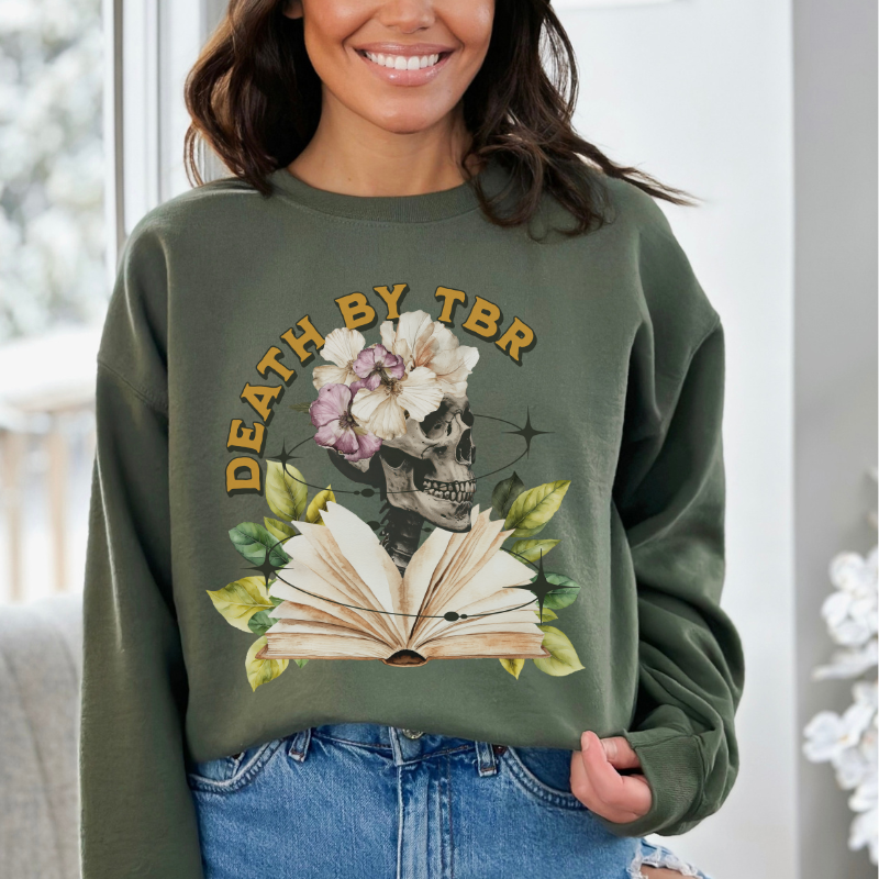 Death by TBR Sweatshirt