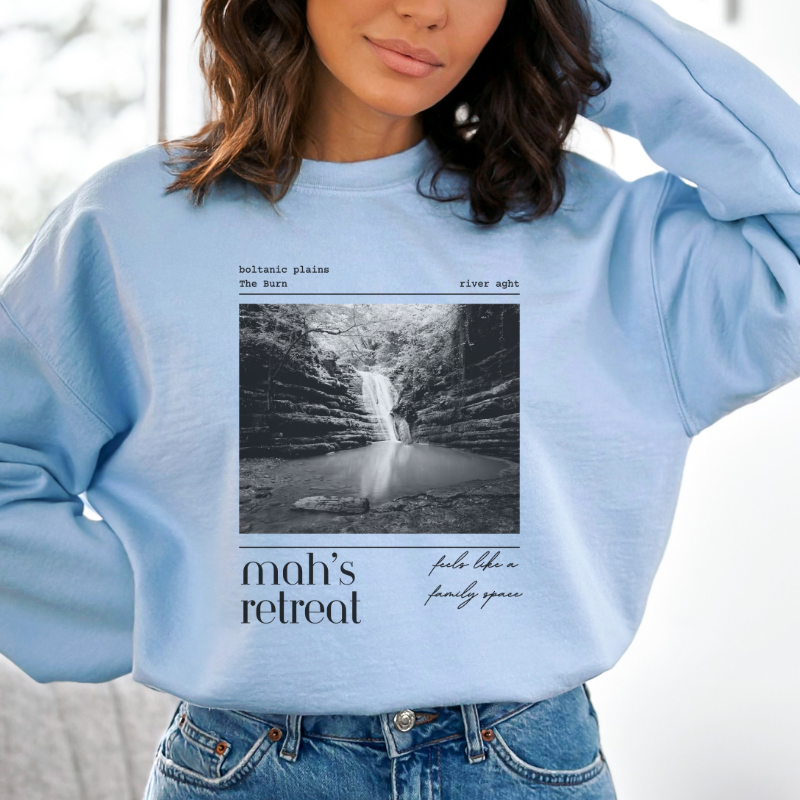 Mah's Retreat Sweatshirt | When the Moon Hatched