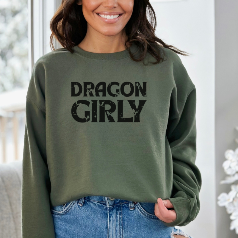 Dragon Girly Sweatshirt