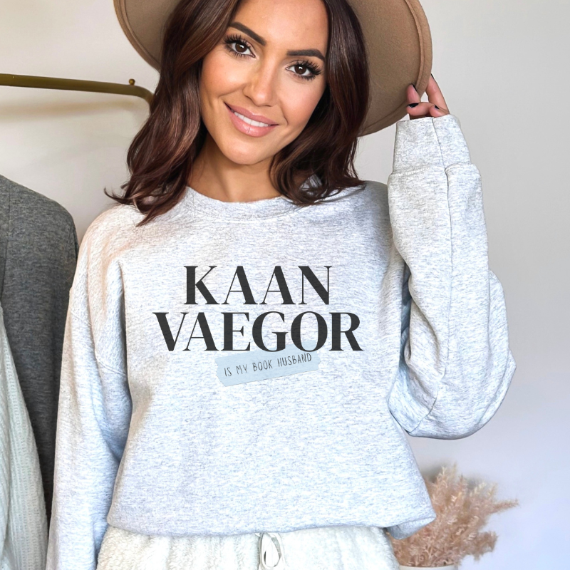 Book Husband Sweatshirt | When the Moon Hatched