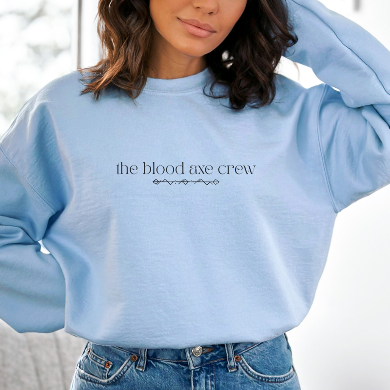 The Blood Axe Crew Weapons Sweatshirt | The Road of Bones