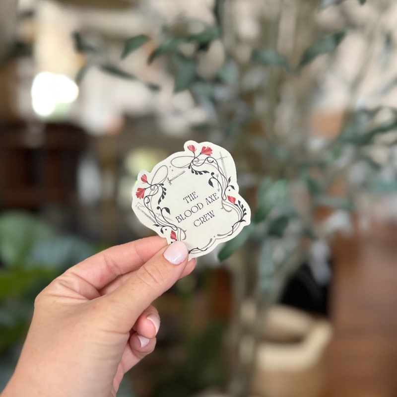 The Road of Bones Vinyl Stickers