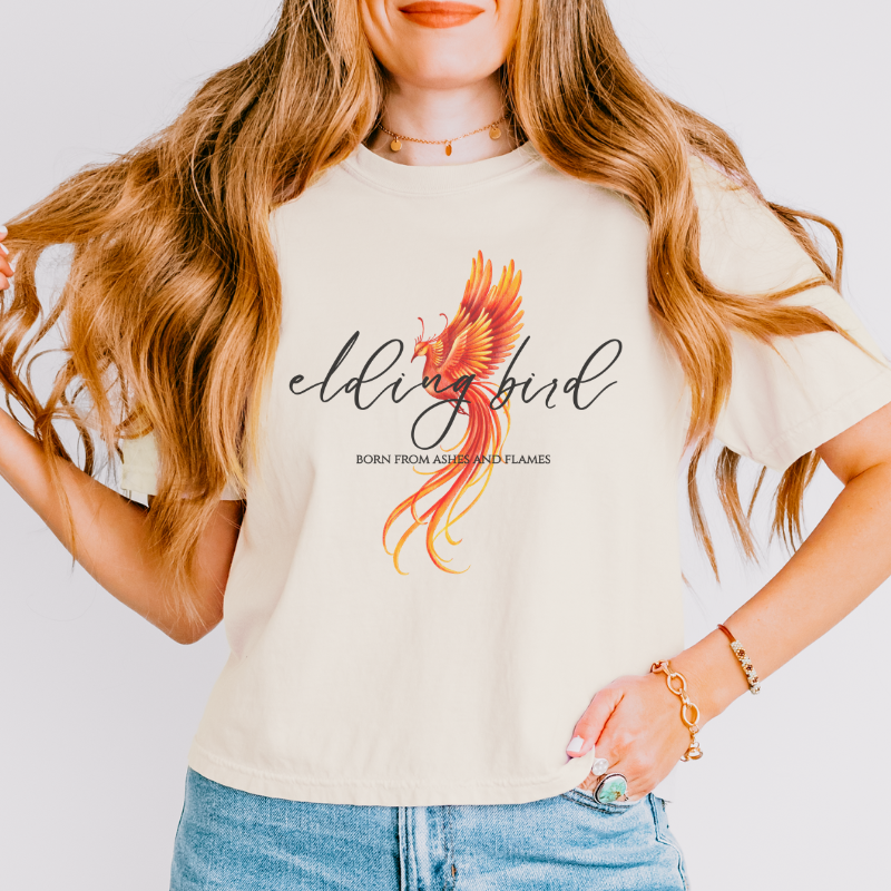 Elding Bird Crop Top | When the Moon Hatched