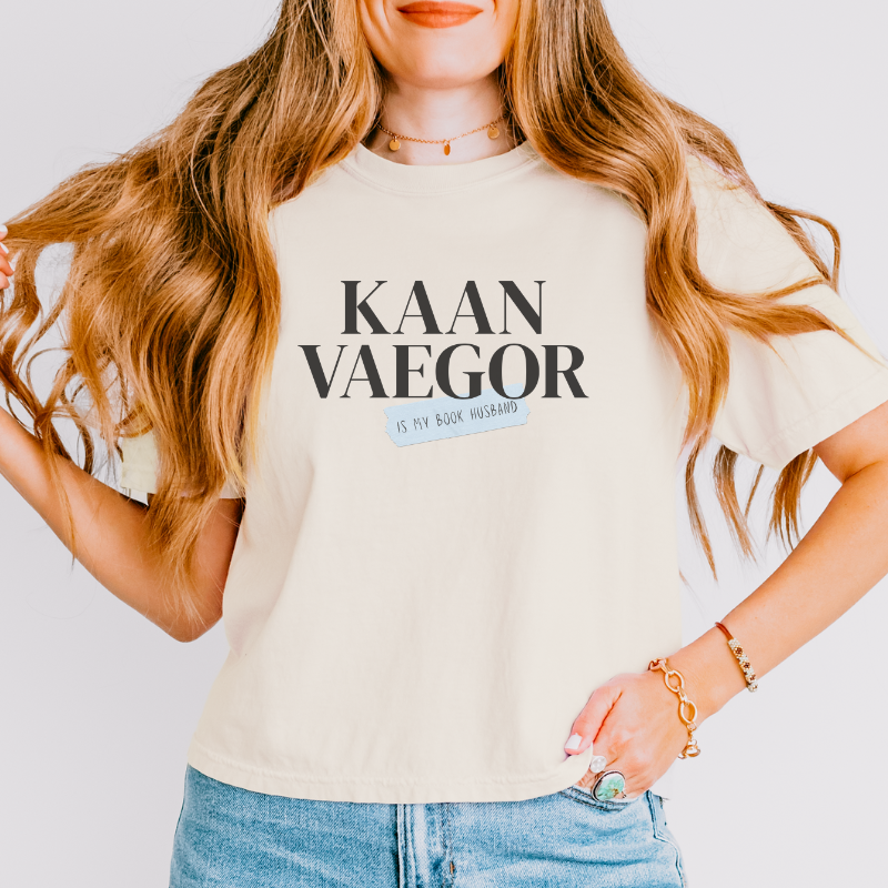 Book Husband Crop Top | When the Moon Hatched
