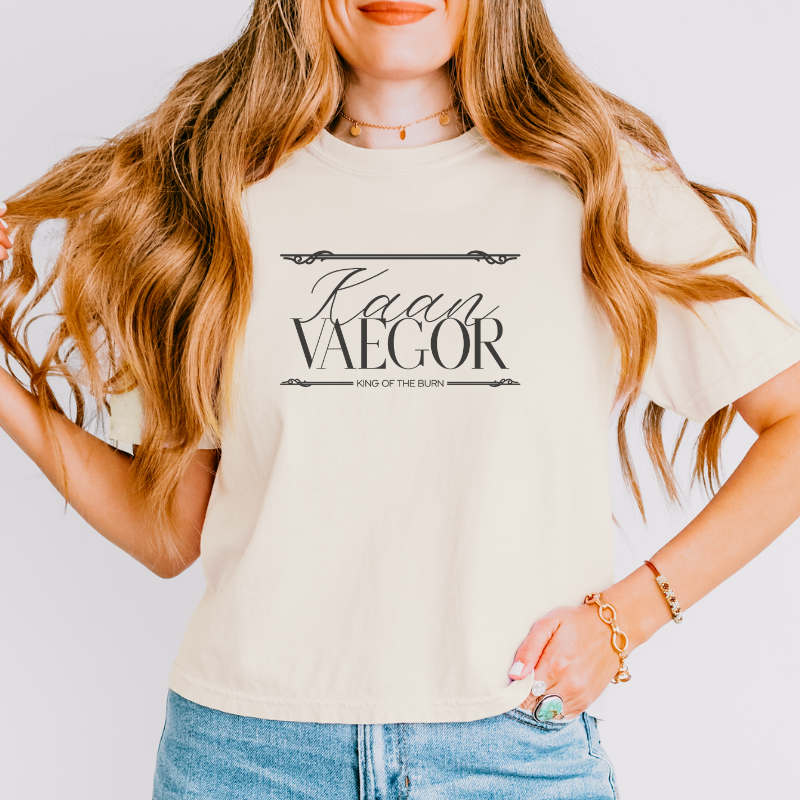 Kaan Vaegor Crop Top | When the Moon Hatched