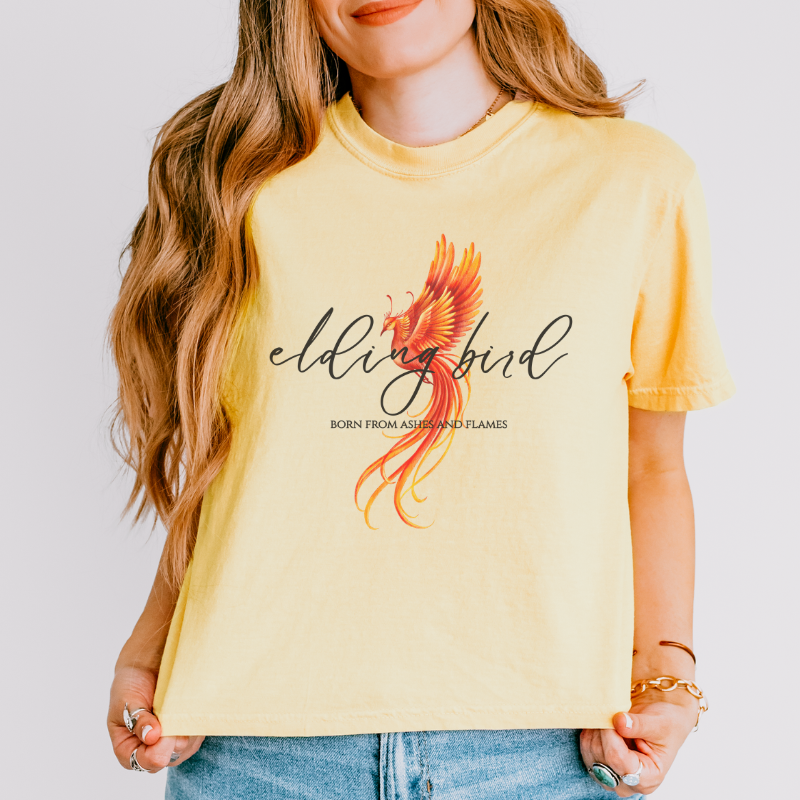 Elding Bird Crop Top | When the Moon Hatched