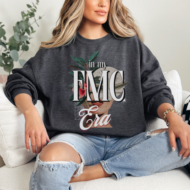 In my FMC Era Sweatshirt