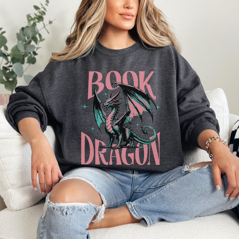 Book Dragon Sweatshirt