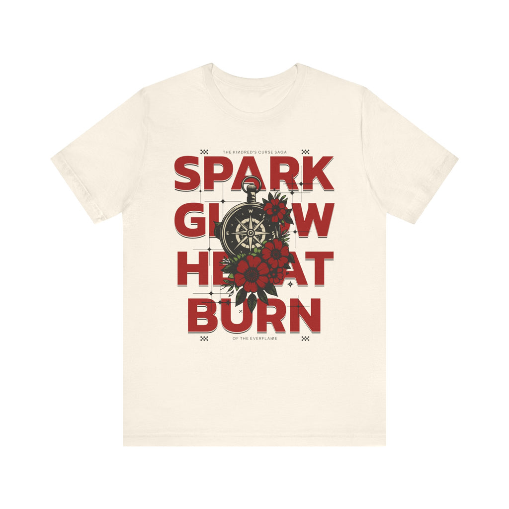 Spark Glow Heat Burn RED Tee | Kindred's Curse Saga