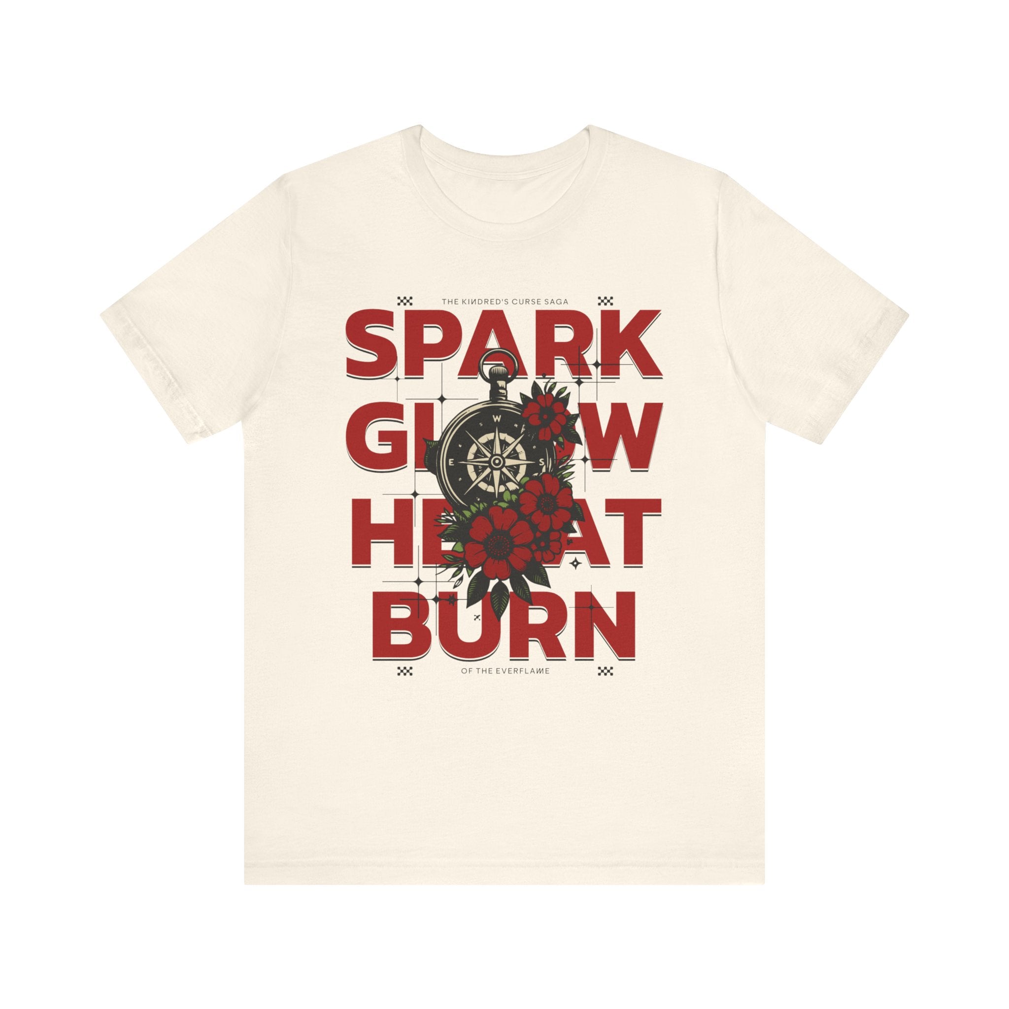 Spark Glow Heat Burn RED Tee | Kindred's Curse Saga
