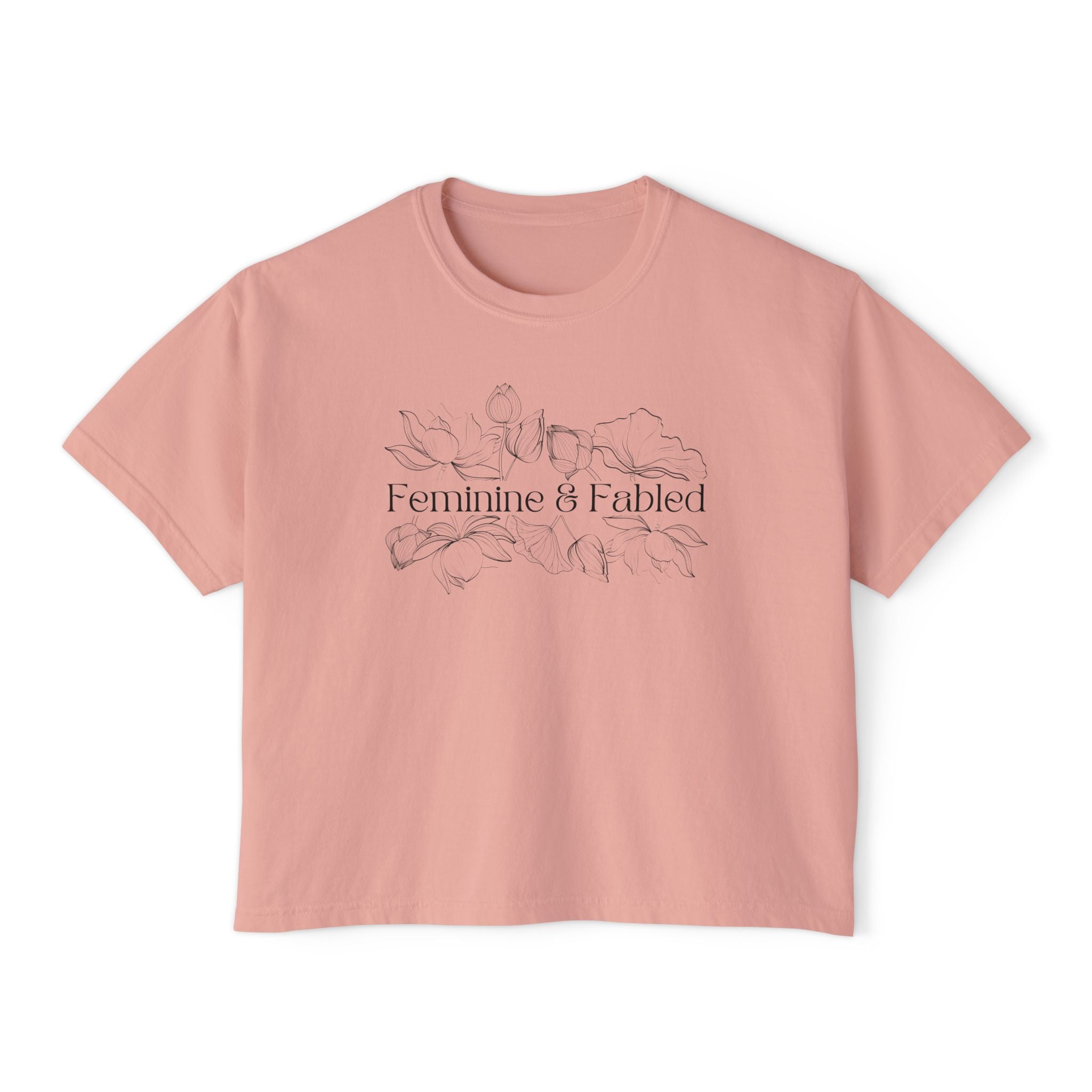 Feminine and Fabled Crop Top