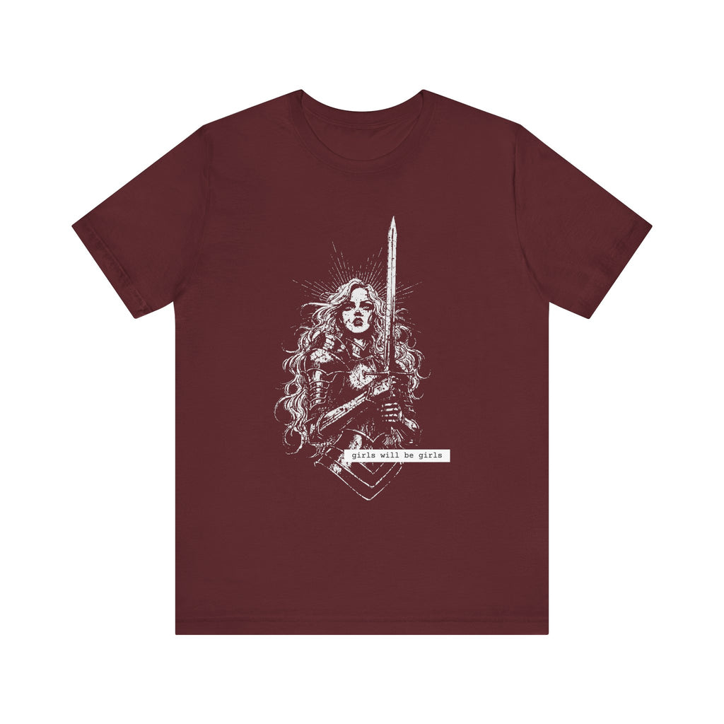 Lady Knight Tee | Girls will be girls