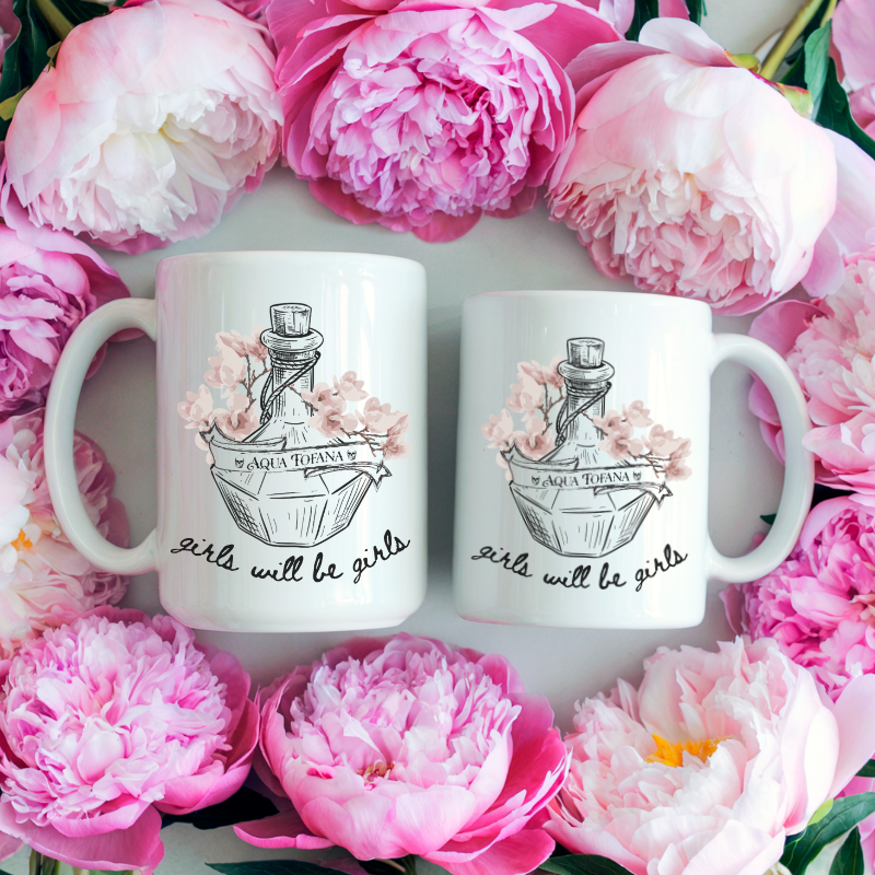 Aqua Tofana Ceramic Mug | Girls Will Be Girls