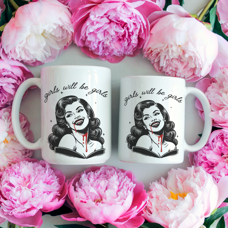 Vampire Ceramic Mug | Girls Will Be Girls