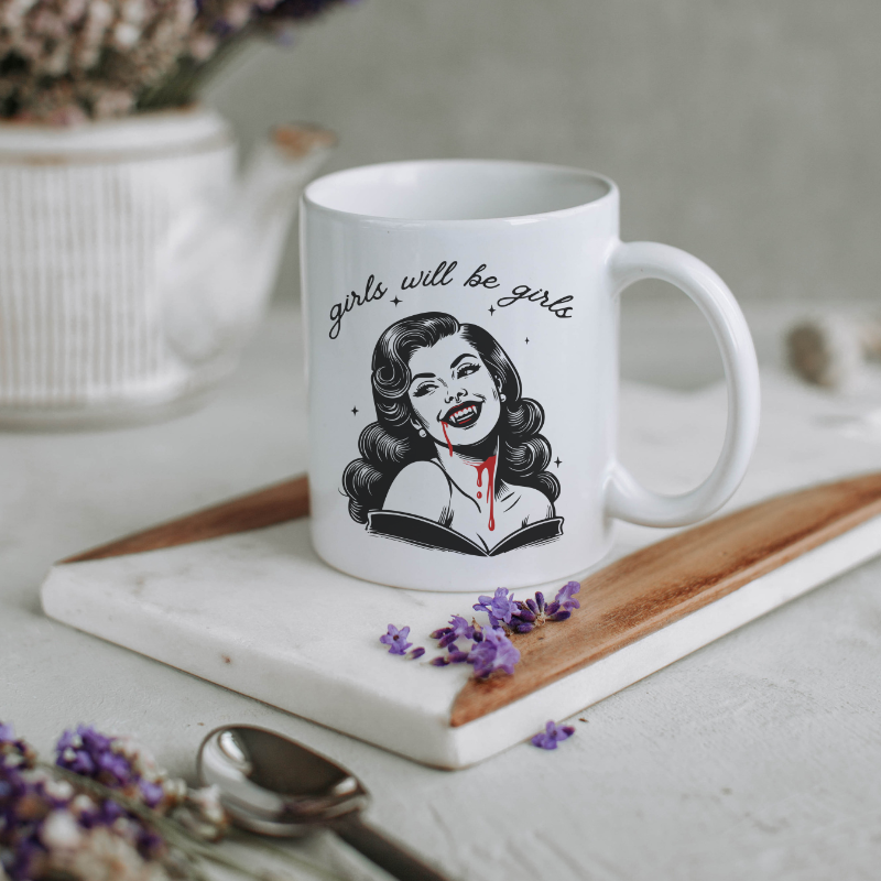 Vampire Ceramic Mug | Girls Will Be Girls