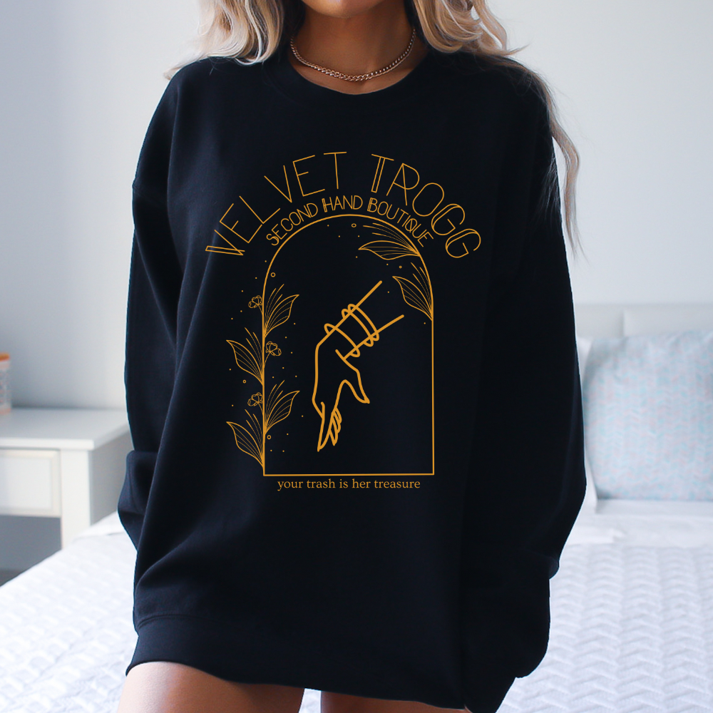 Velvet Trogg Sweatshirt | When the Moon Hatched