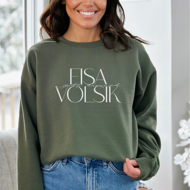 Eisa Volsik Sweatshirt | The Road of Bones