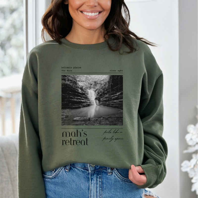 Mah's Retreat Sweatshirt | When the Moon Hatched