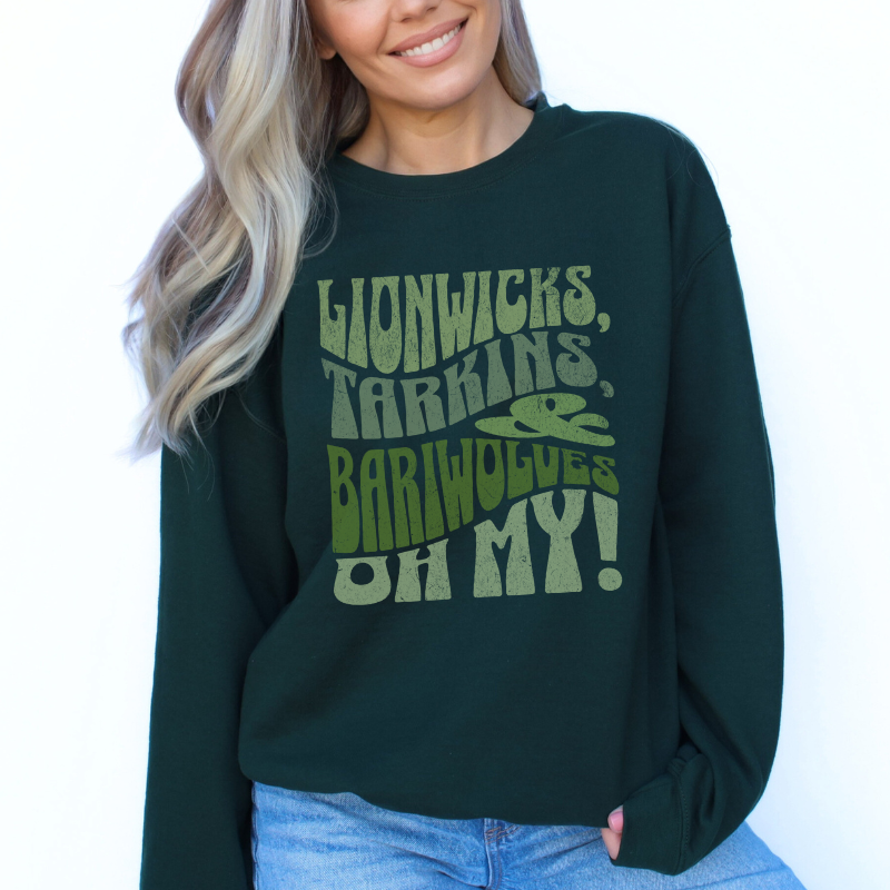 Monsters Oh my! Sweatshirt | Shield of Sparrows