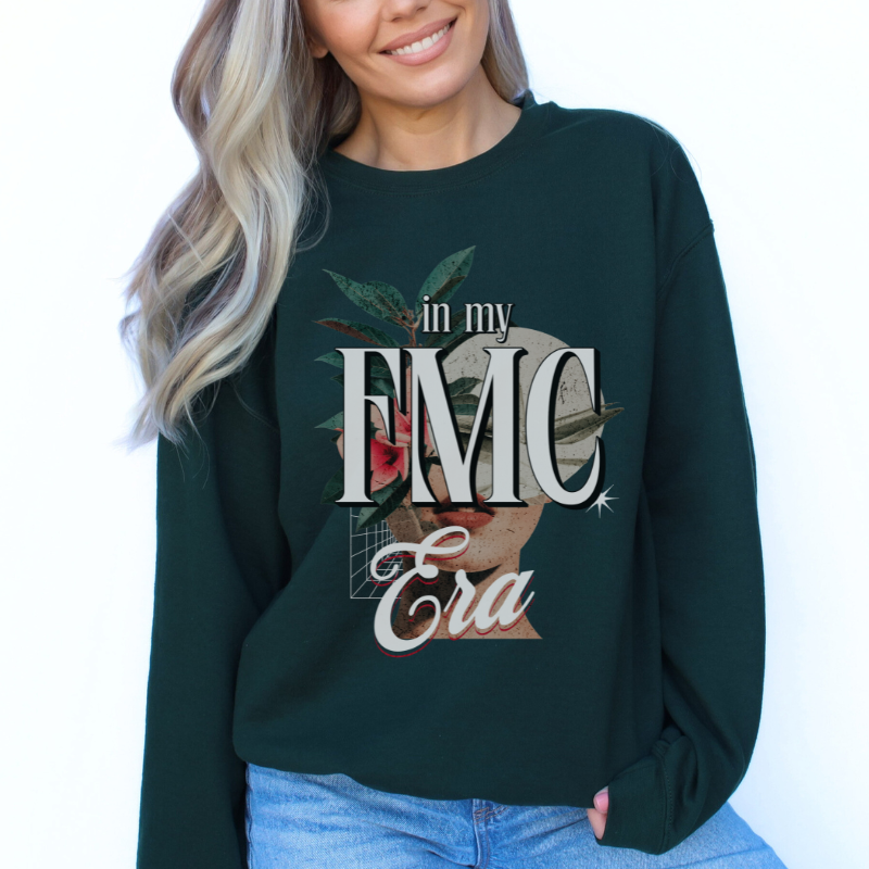 In my FMC Era Sweatshirt