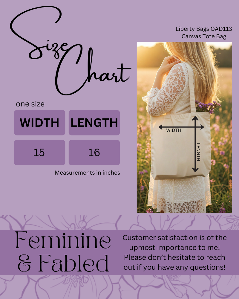 Lady Knight Canvas Tote | Girls Will Be Girls