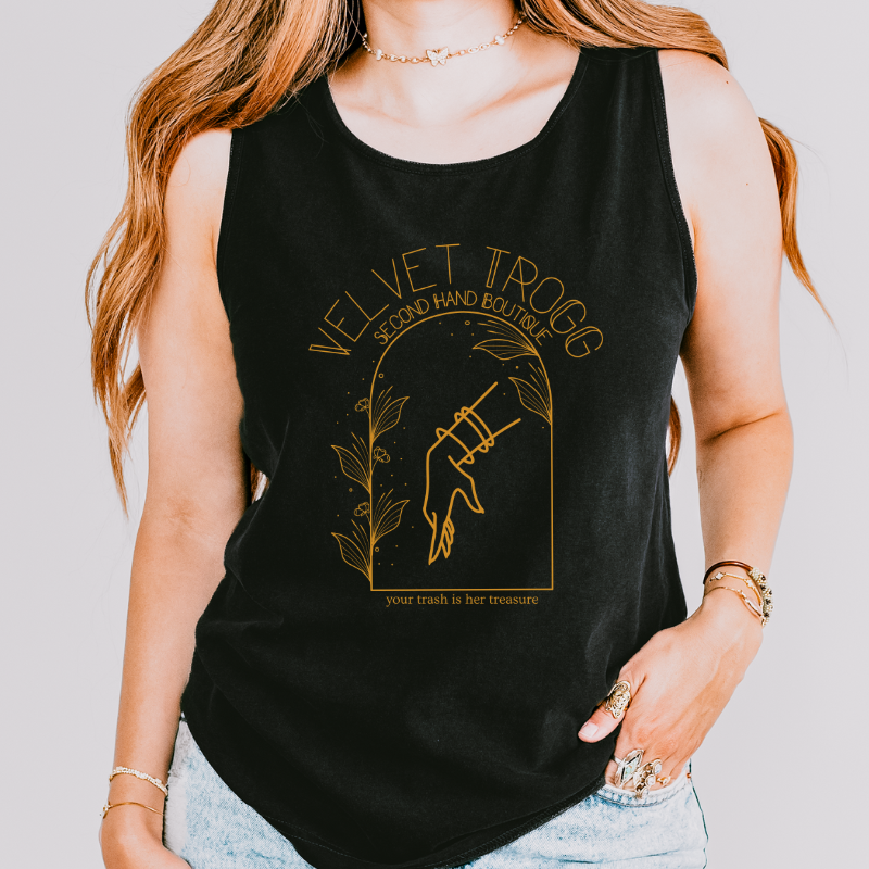 Velvet Trogg Tank Top | When the Moon Hatched