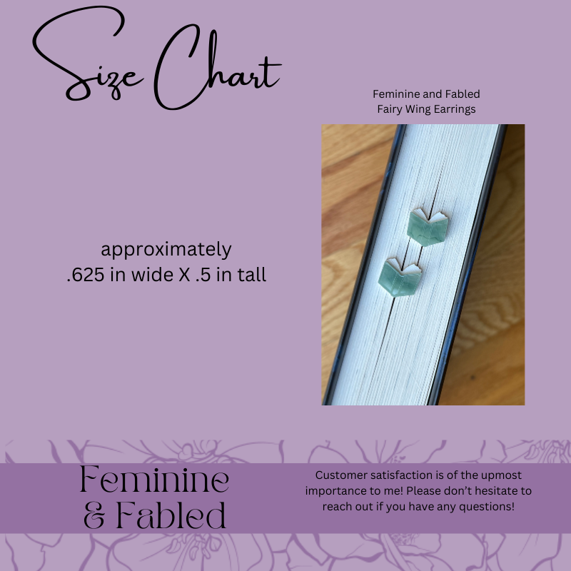 Book Stud Acrylic Earrings