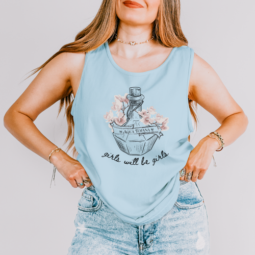 Aqua Tofana Tank Top | Girls will be Girls