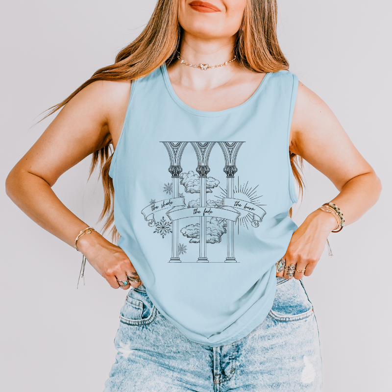Shade Fade Burn Tank Top | When the Moon Hatched
