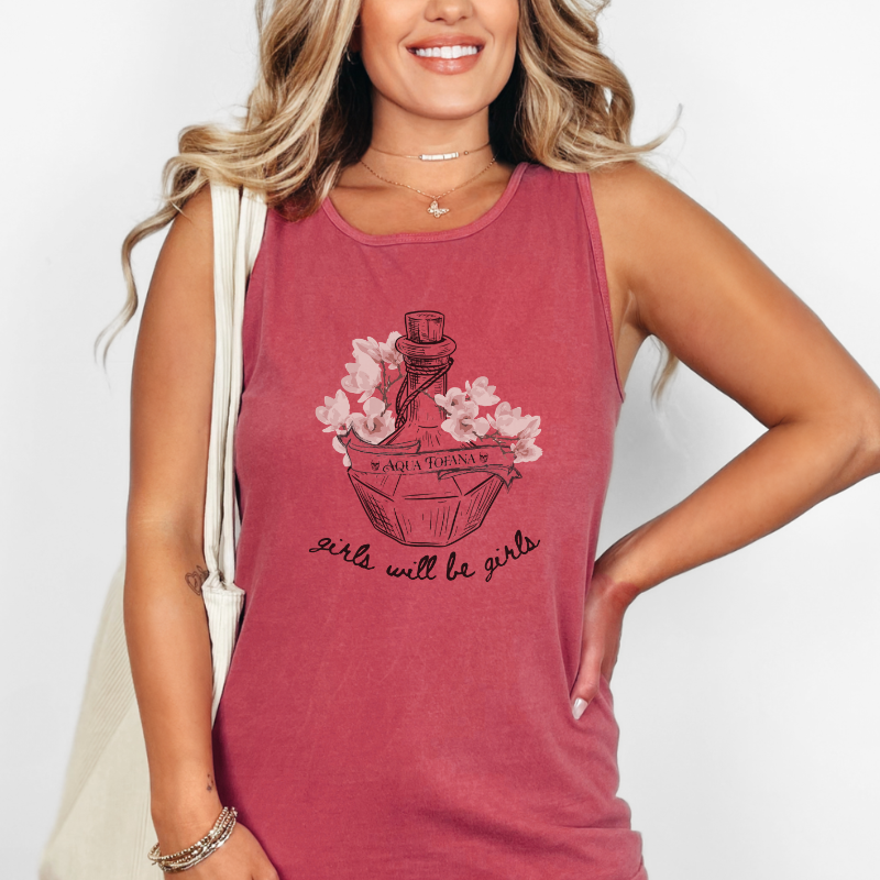 Aqua Tofana Tank Top | Girls will be Girls