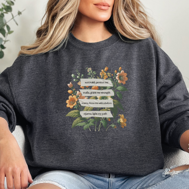 Prayers Sweatshirt | The Road of Bones
