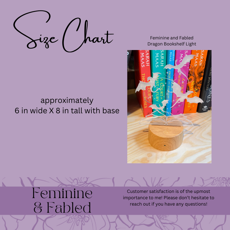 Dragon Bookshelf Light