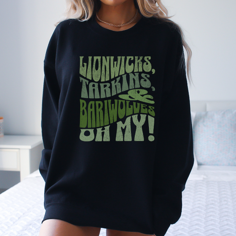Monsters Oh my! Sweatshirt | Shield of Sparrows