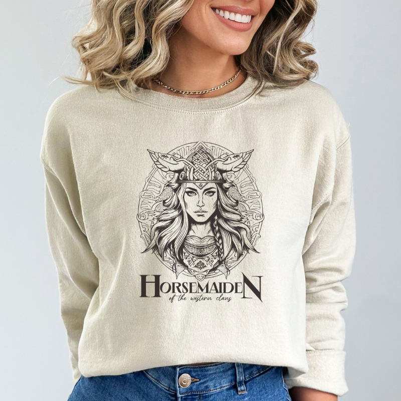 Horsemaiden Sweatshirt | The Road of Bones
