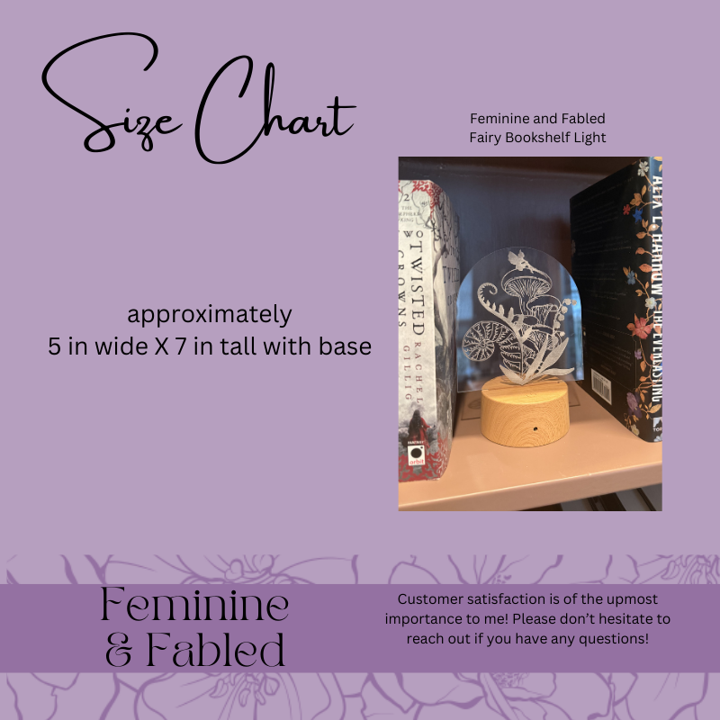 Fairy Bookshelf Light