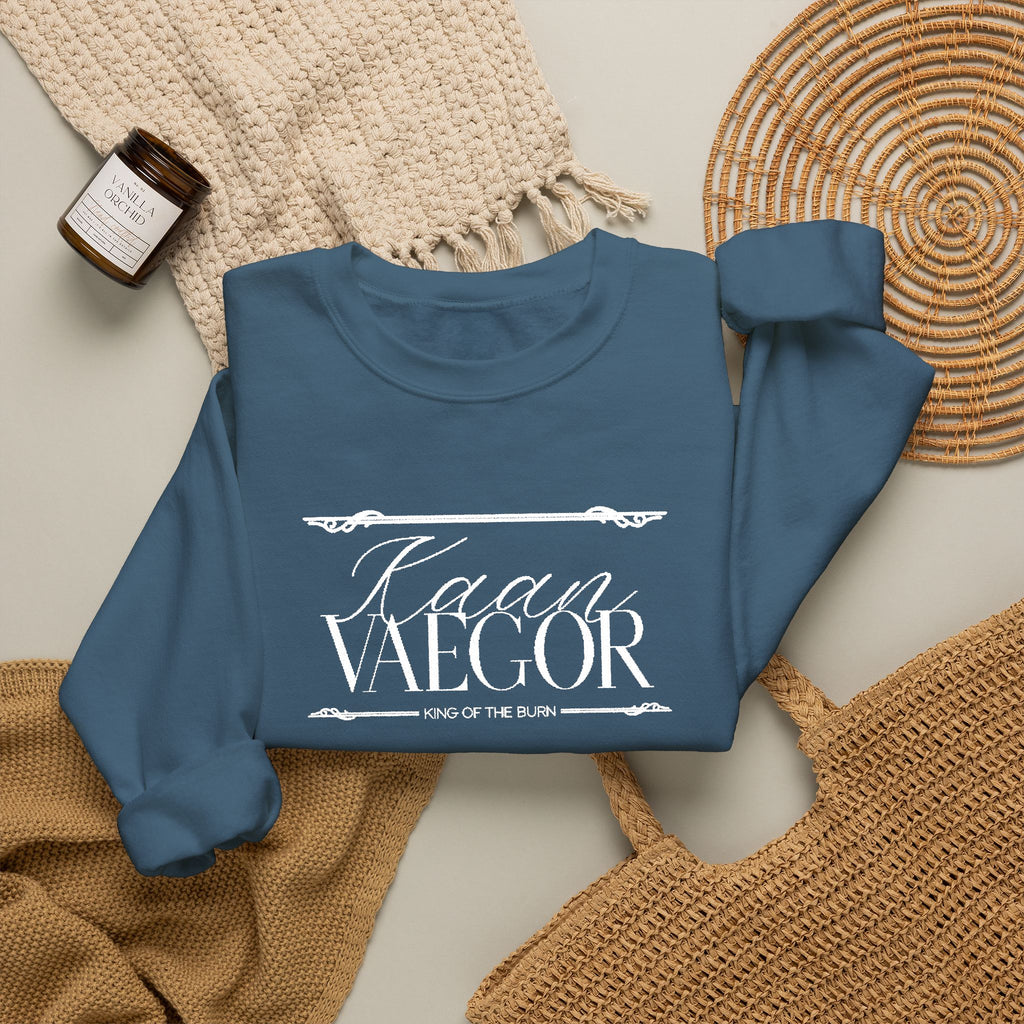 Kaan Vaegor Embroidered Sweatshirt | When the Moon Hatched
