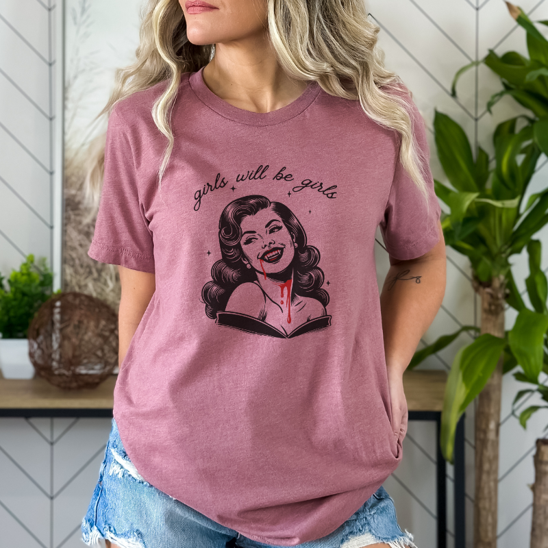 Vampire Tee | Girls will be girls