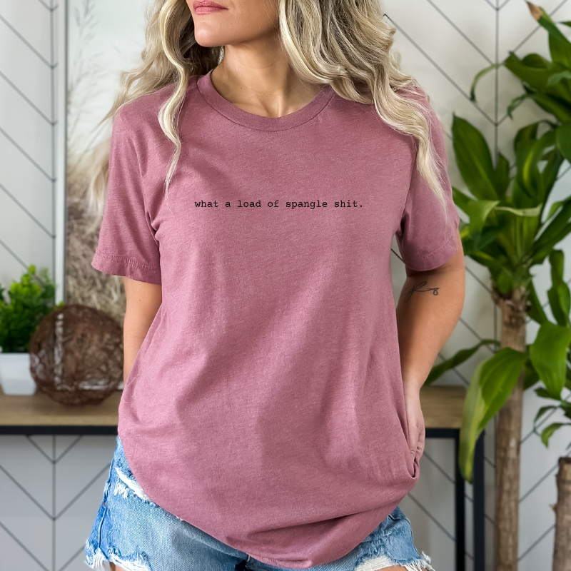 Spangle Shit Tee | When the Moon Hatched